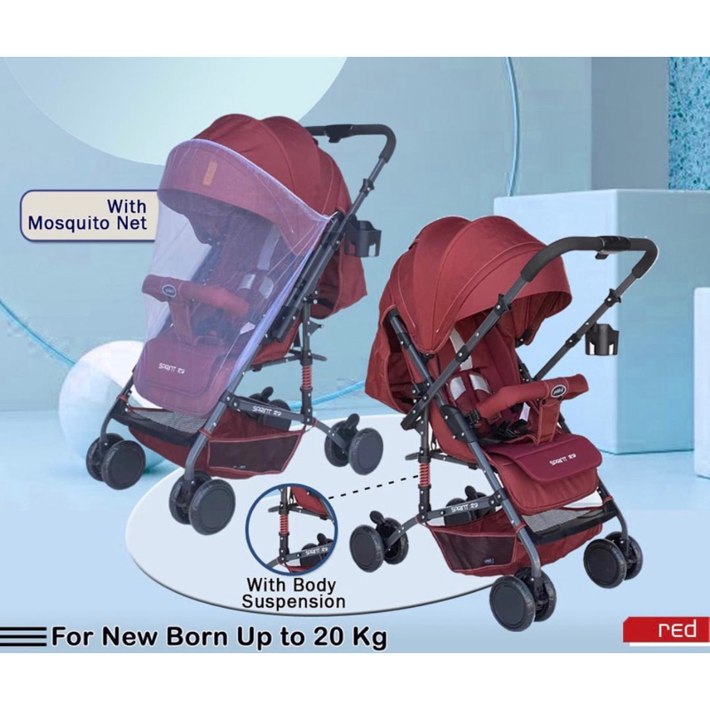 STROLLER BAYI PLIKO SPRINT RH B/S 389 SPRINT RX B/S 379 KERETA DORONG BAYI