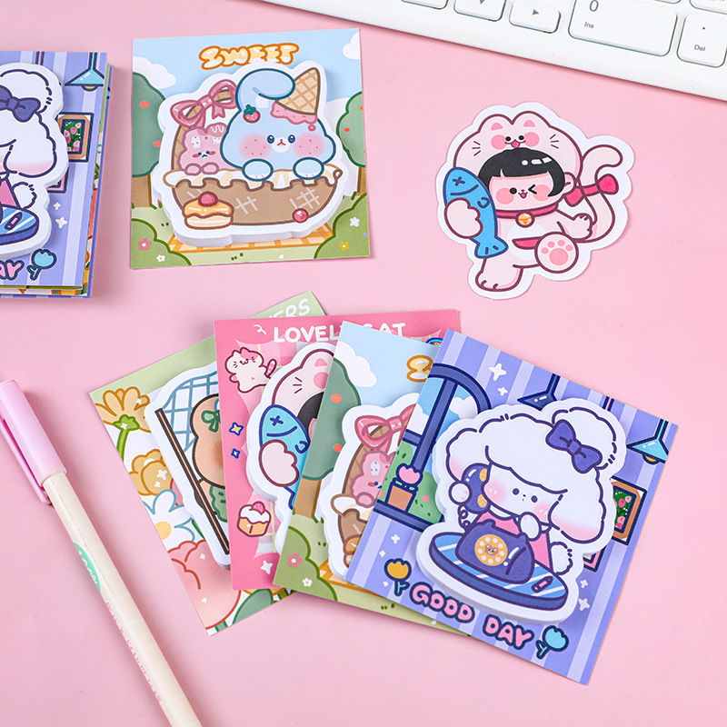 

Sticky Notes Karakter Sweet Lovely Cat Lucu