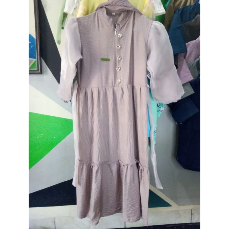 Gamis Anak / Gamis anak SD / Baju Lebaran anak Perempuan
