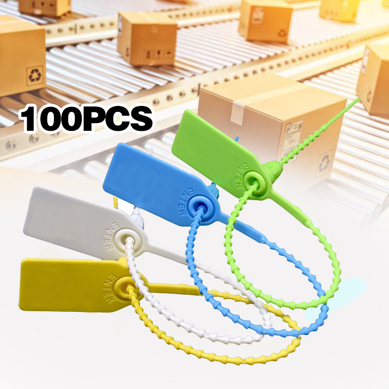 

100Pcs Segel Apar/Tali Seal Apar/Segel Apar Plastik/Security Seal