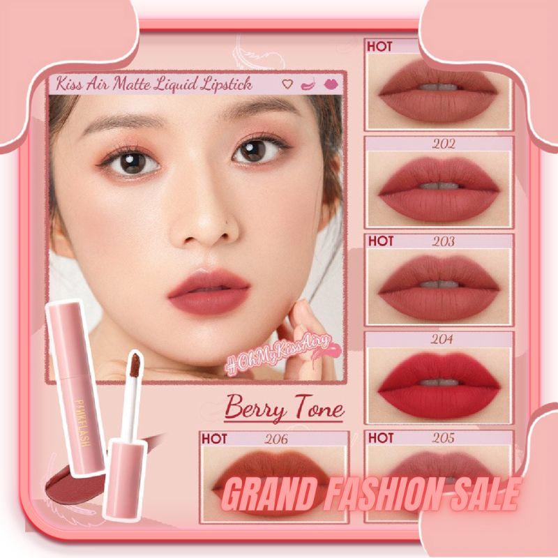 DOMMO - D8100  PINKFLASH M01 Lip &amp; Cheek Duo Matte Tint Waterproof | PINKFLASH  Lip &amp; Cheek