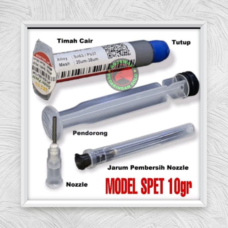 TIMAH CAIR 10GR JPT TENOL TIMAH SOLDER