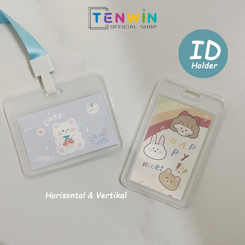 

Name Tag ID Card Holder /Gantungan Kartu Nama/ Tali ID Card Nama-Tenwin