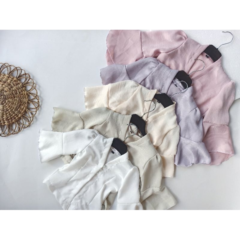 Kebaya Anak Silky Hazel/Kebaya Anak Perempuan/Baju Adat Bali Anak Perempuan