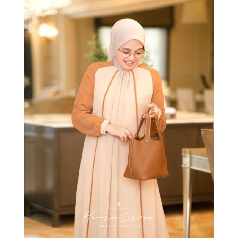 Haura Dress (Dress Saja) by Shararea