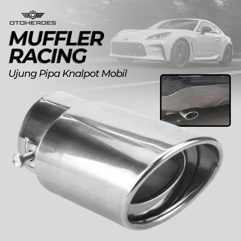 [ORIGINAL 100%] Muffler Tip Ujung Knalpot Mobil