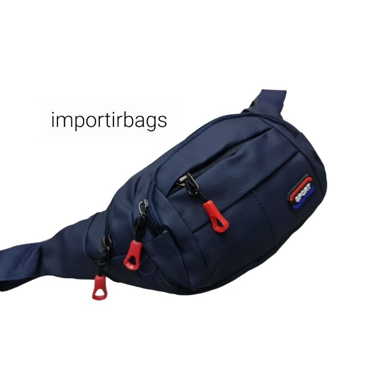 Tas Waistbag Waterproof Selempang Pria Wanita Importirbags