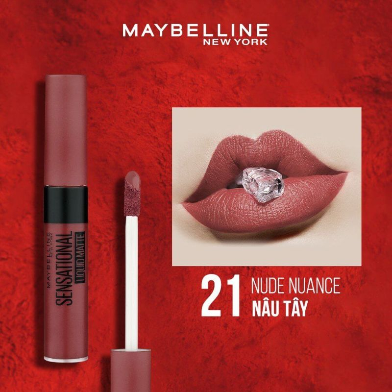 Maybelline Sensational Liquid Matte NuDe New Shade