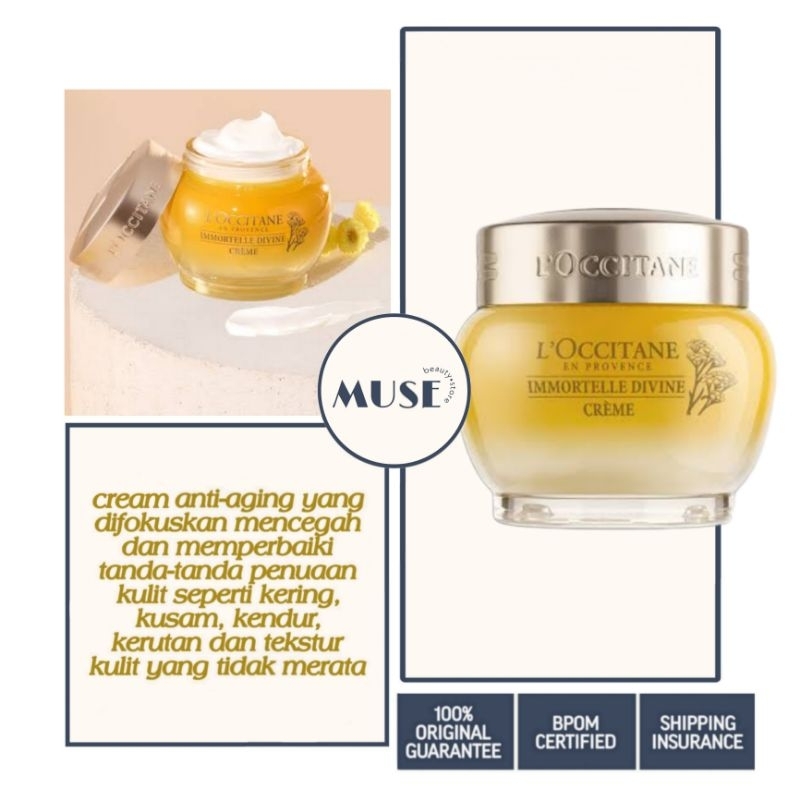 [ New Formula ] Loccitane Immortelle Divine Cream 50ml