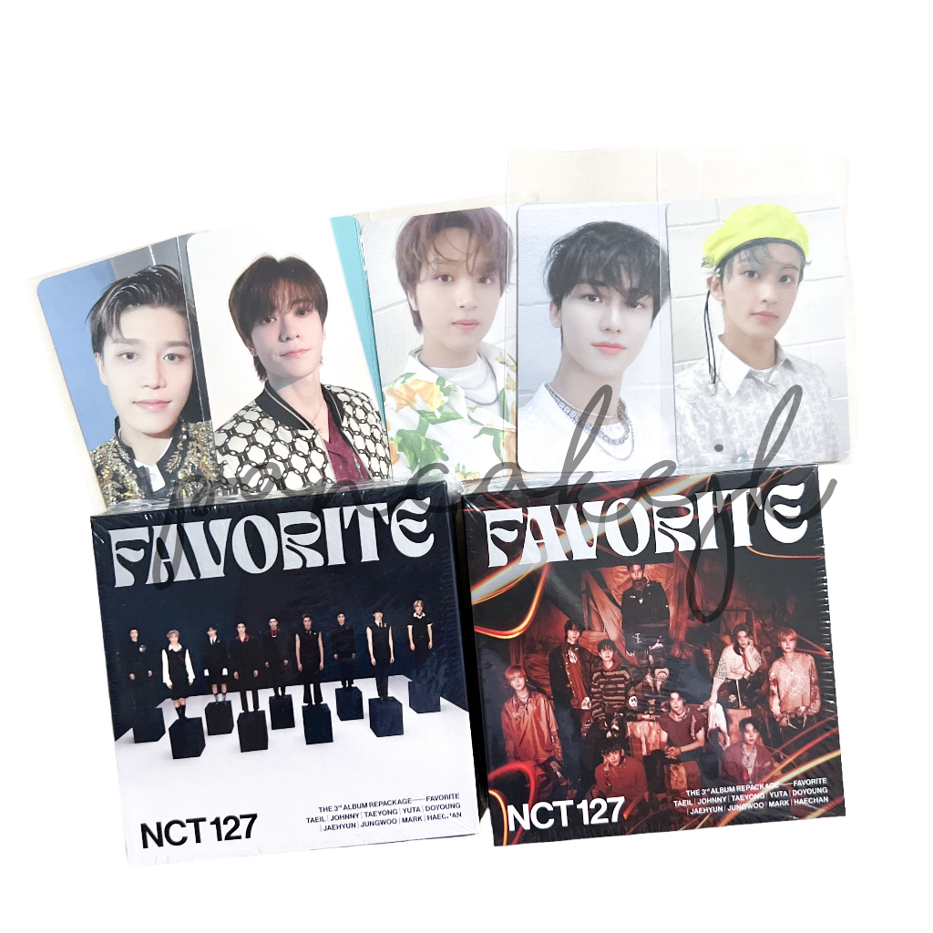 [ READY‼️ kihno sealed ] nct 127 favorite [ taeil jaehyun ] tragic poetic nct dream hello future alb