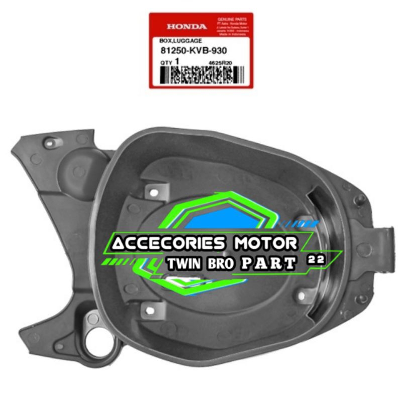 Box Luggage Box Helm Box Bagasi Bawah Jok Honda Vario 110 Cw Karbu Old 2008 2009 20010 2011 81250-KV