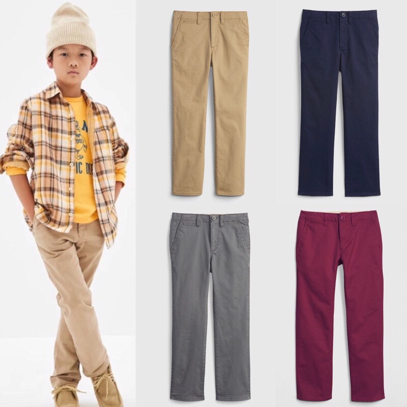 Celana panjang Chinos Anak Laki Laki Gap Husky