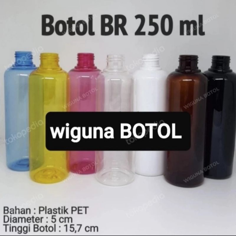 Botol Pet 250ml Neck 24 / Br 250ml Neck 24 Varian