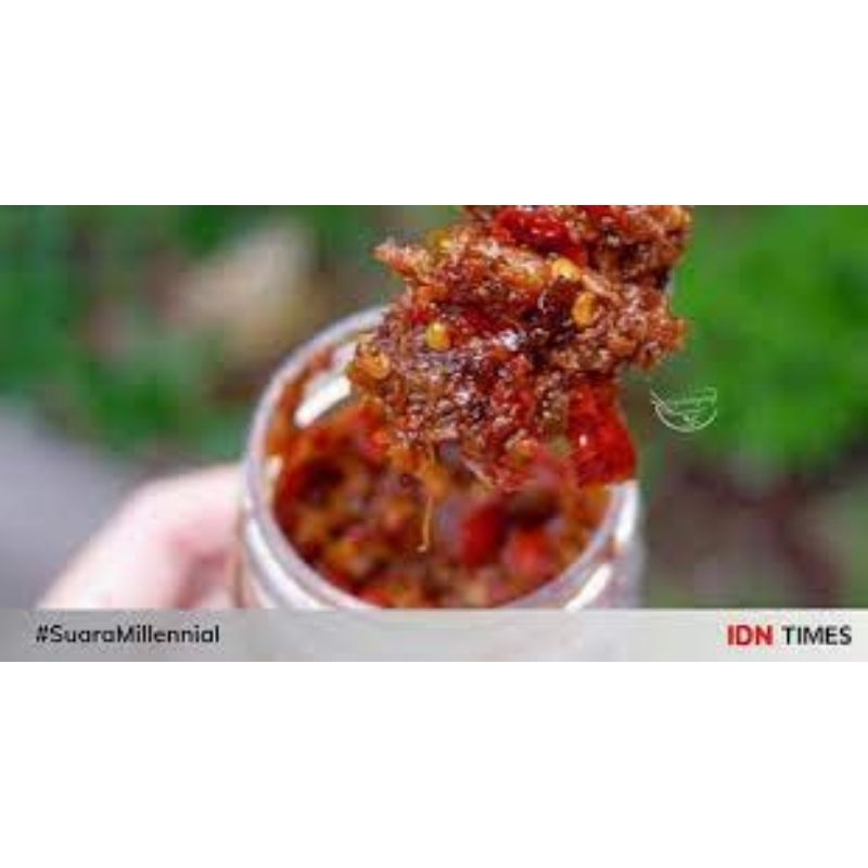 

sambal teri putih super Medan maknyus pool