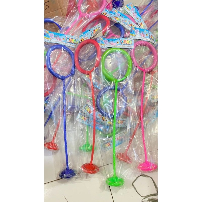 Mainan anak hula hoop kaki led/hula hoop kaki