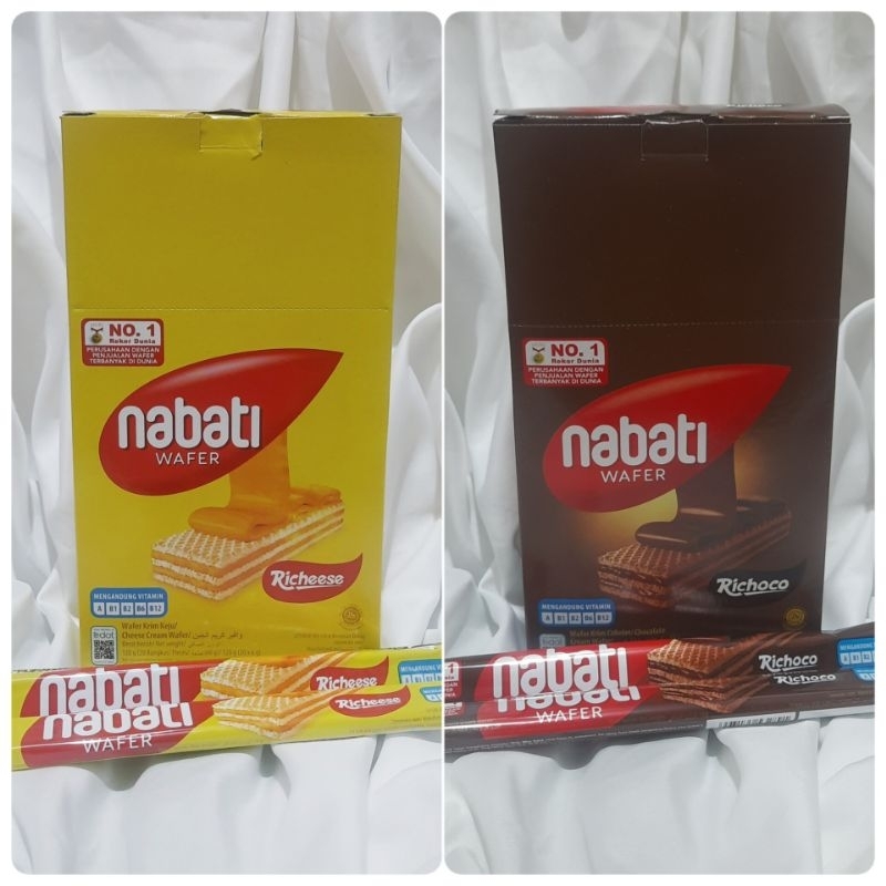 wafer nabati 500an kemasan box isi 20 x 6 gr richeese richoco