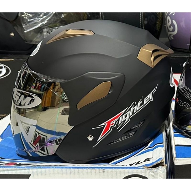 Helm GM Fighter Polos Original