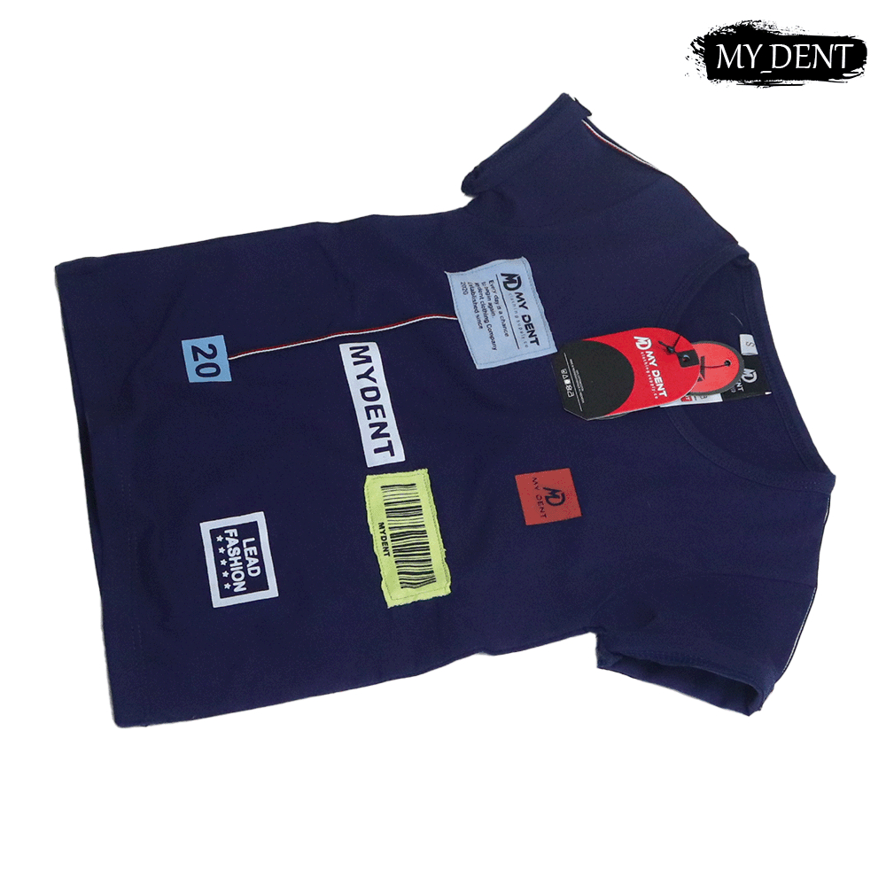 Baju Anak Laki Laki Distro Bordir Mydent Umur 1-17 Tahun Bahan Cotton 30S