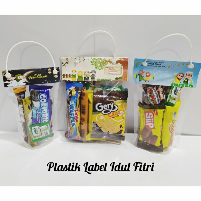 Plastik Idul Fitri /Plastik snack/ukuran 20x30/ukuran 25x35/ukuran 30x40/Plastik THR/kantong Bingkisan/plastik Lebaran/plastik Besar