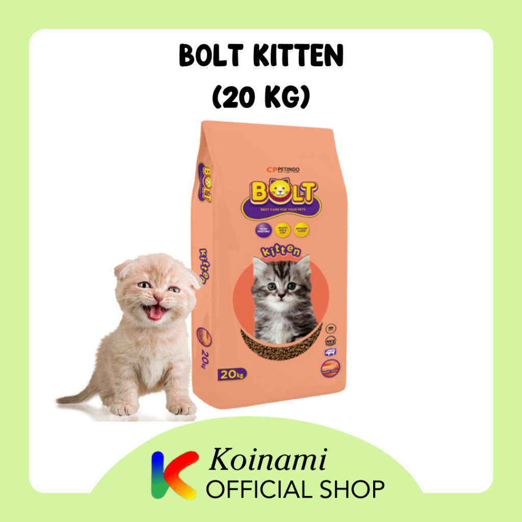 BOLT KITTEN 20 KG / MAKANAN KUCING