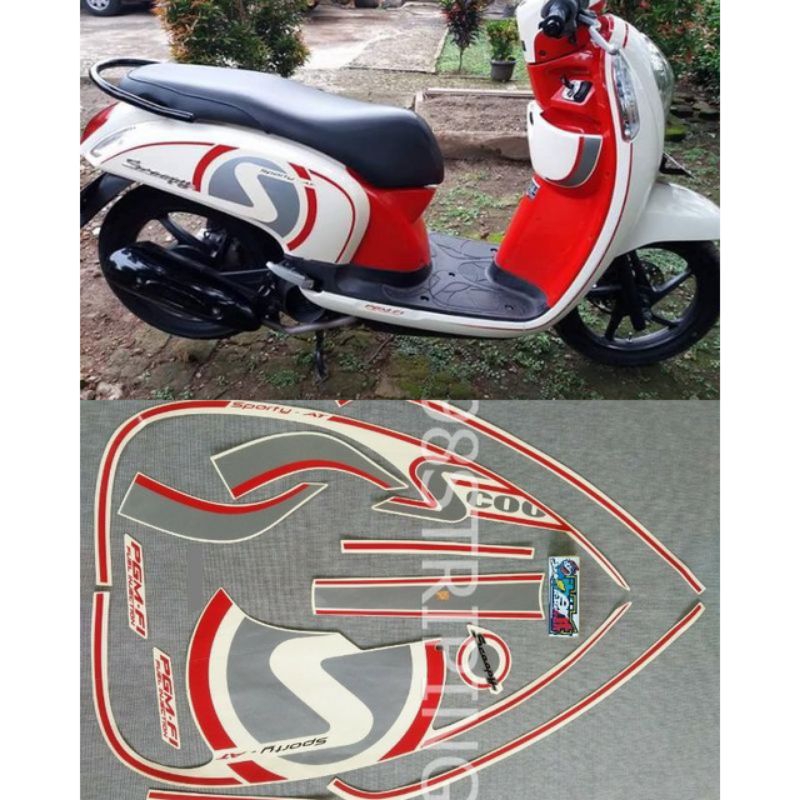 STRIPING STANDAR SCOOPY 2013