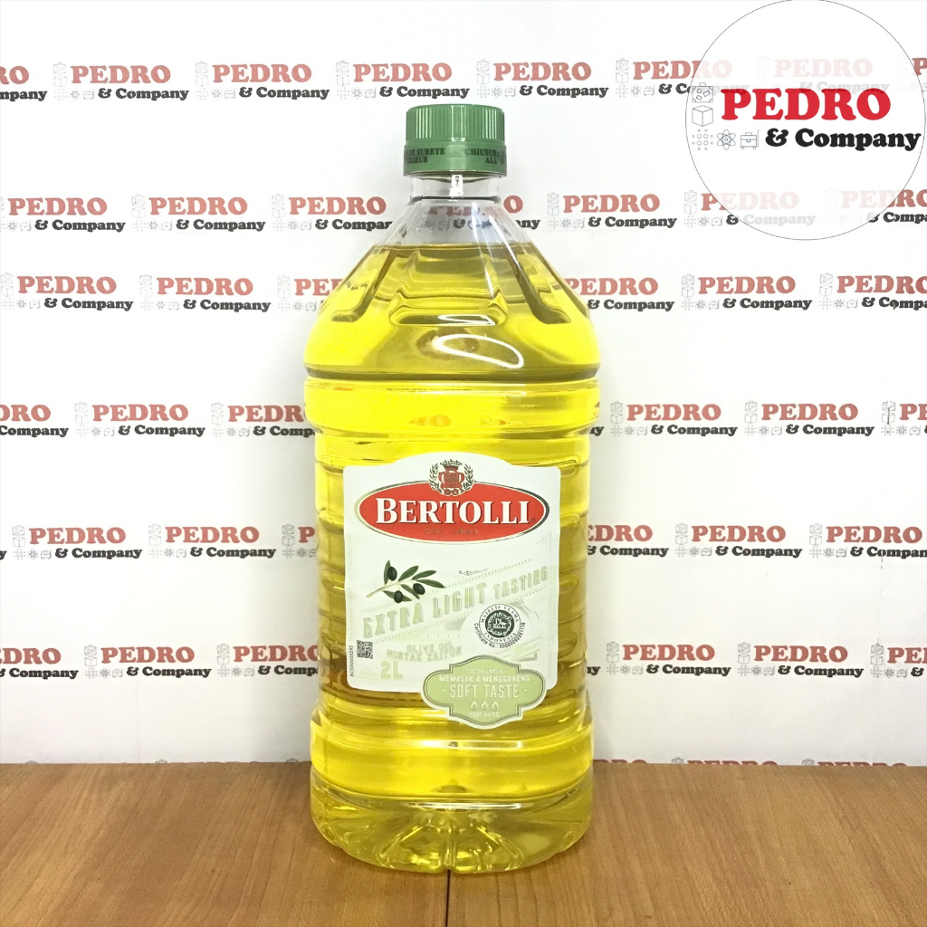 

Bertolli extra light olive oil 2 liter - minyak zaitun 2L