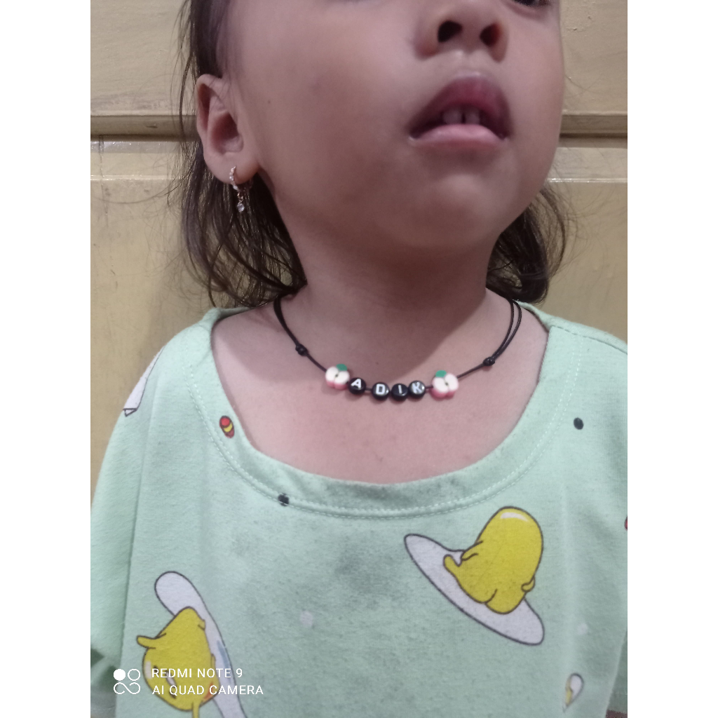 KALUNG ANAK TERVIRAL DAN TERLUCU CUSTOM NAMA BUAH BIKIN ANAK JADI LEBIH IMUT