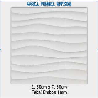 PROMO - TERMURAH WALL PANEL 3D PVC 30X30 WALLPANEL 3D WALLPAPER DINDING / WALL PANEL 3D DINDING PVC