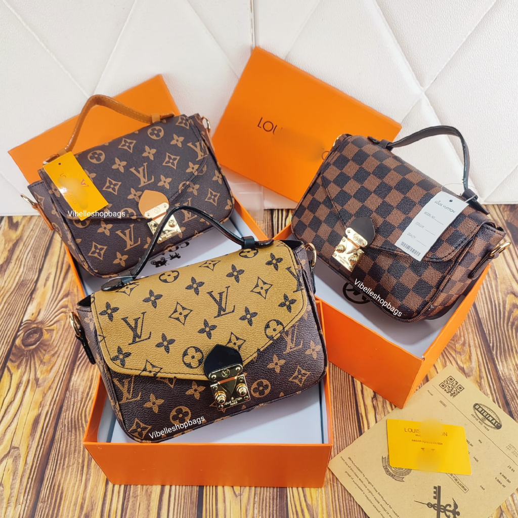 lv Metis Classic FREEBOX ukuran 21x16 - LV METIS POCHETTE TAS BATAM IMPORT MURAH FULL EMBOS NAGITABAGS KALENSHOP KODE 0637