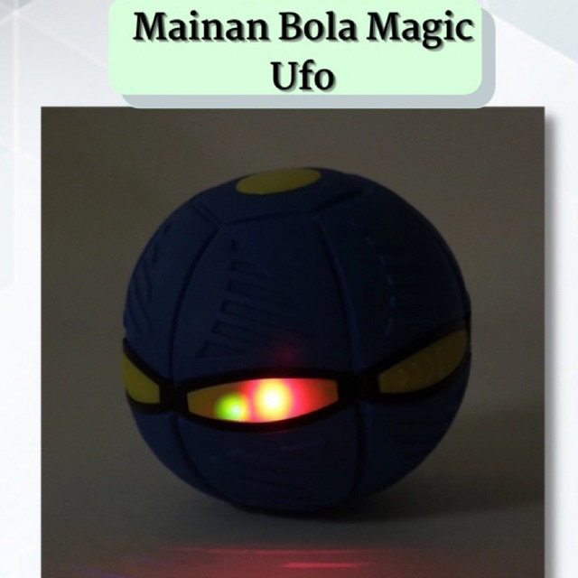Phlat Ball LED / Bola Ufo Magic Mainan Bola Ufo Magic LED/ Bola Ufo Mini