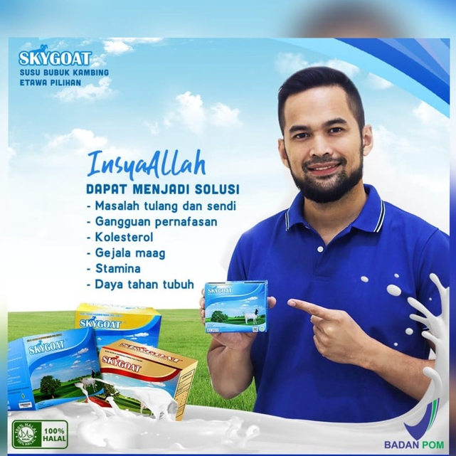 

SKYGOAT SUSU KAMBING ETAWA ORIGINAL 1kotak netto 200gram (isi 10 sachet)
