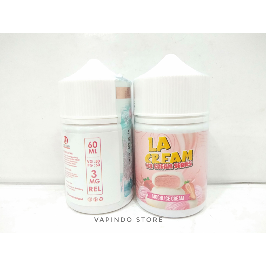 LA CREAM ICE CREAM MOCHI 60ML 3MG BY LEVICA JUICE