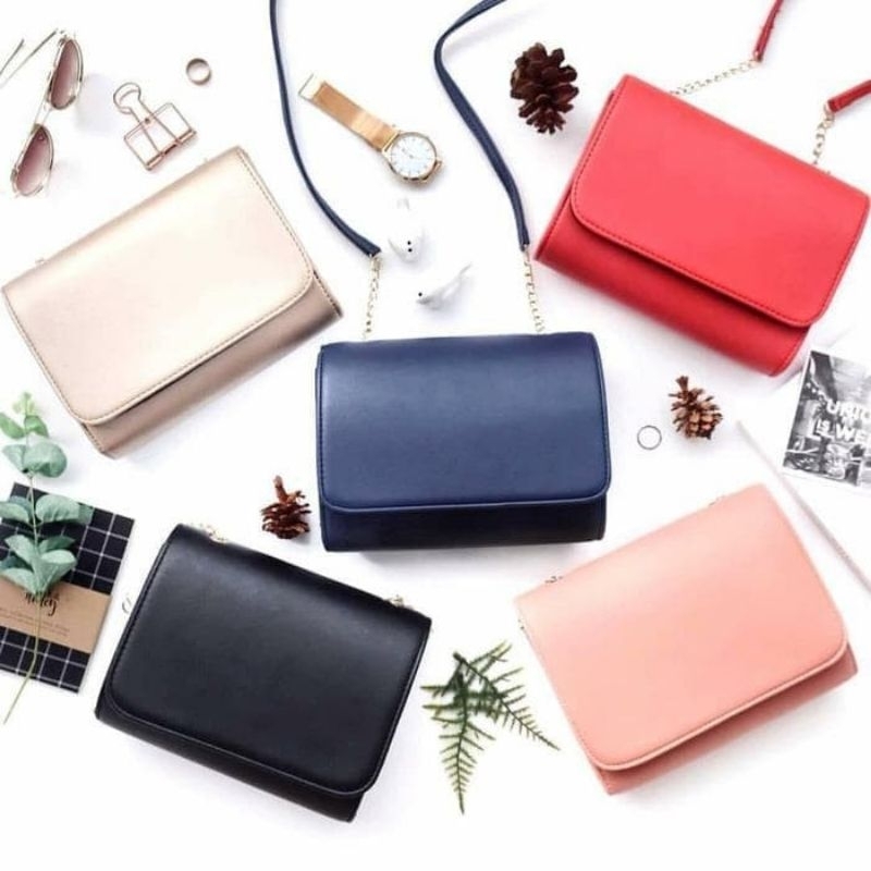 Tas Selempang Wanita CLUTCH FASHION Korea