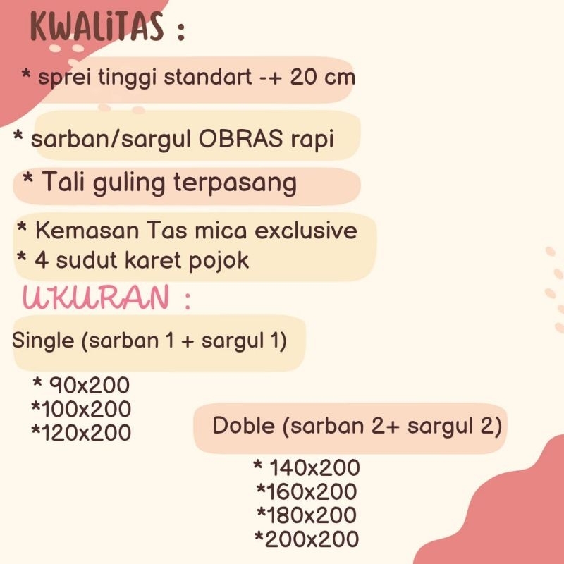 Terlaris sprei motif bunga sprei homemade New