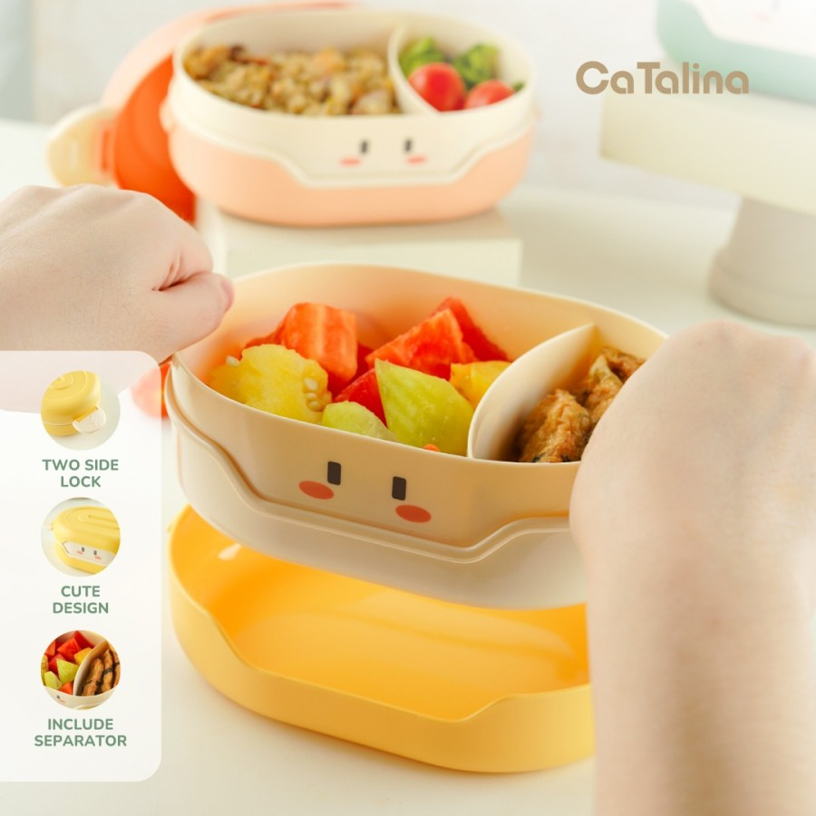 CA TALINA Lunch Box 780 ml - Kotak Makan Plastik Anak