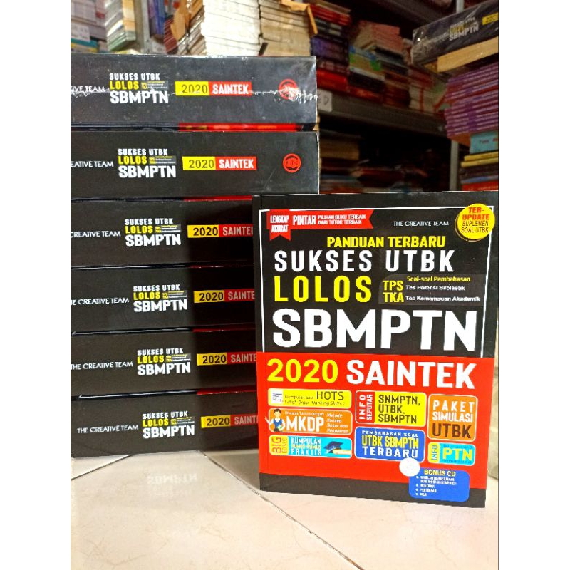 ( PROMO BUKU MURAH ORIGINAL ) BUKU SBMPTN SAINTEK / SBMPTN 2020 SAINTEK /  PENDIDIKAN / SBMPTN / SUK