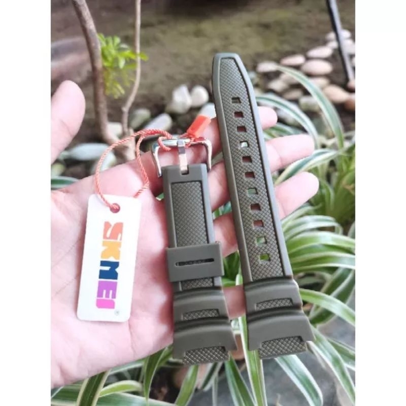 Strap Skmei 1496 Tali Jam Tangan Skmei 1496 Rubber Lentur Original