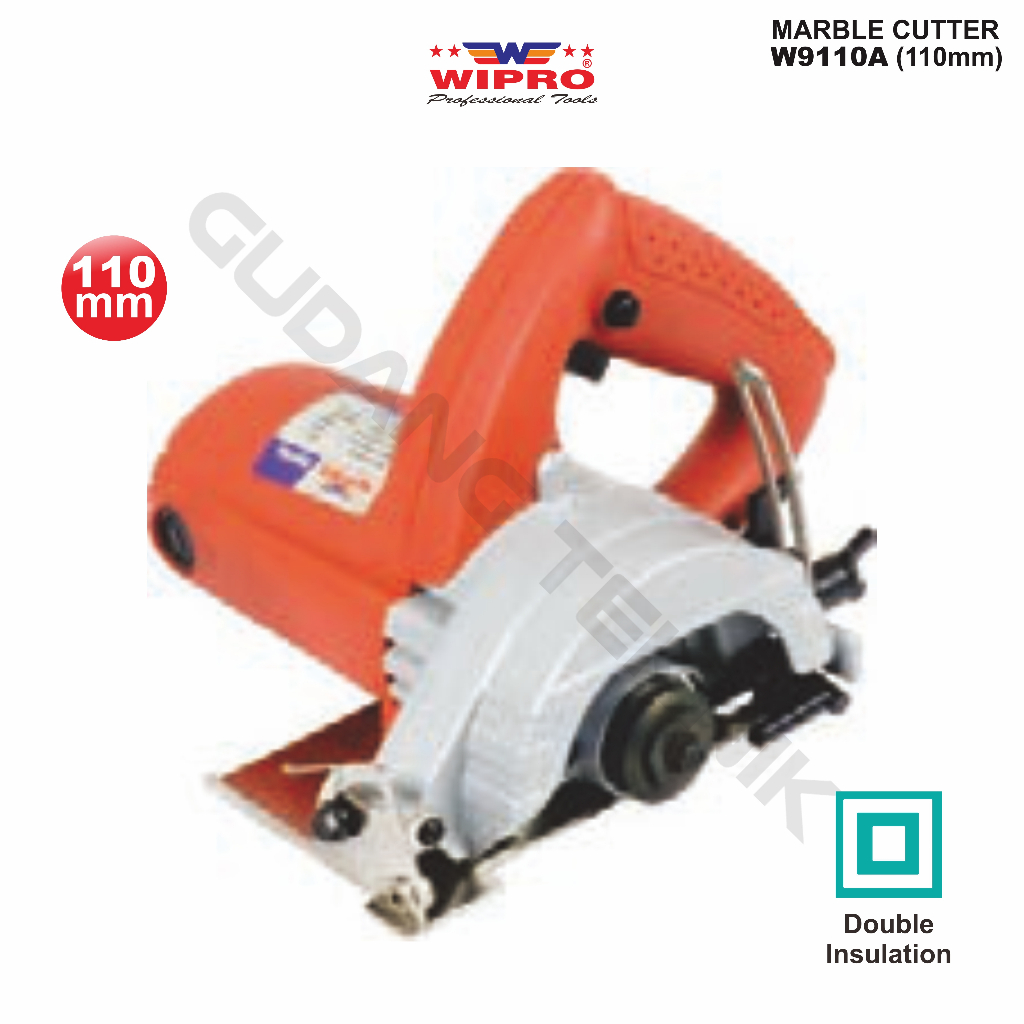 Mesin Potong Keramik 110mm WIPRO W-9110A / Marble Cutter Keramik Granit Granite WIPRO - Mesin Potong Keramik 1300W WIPRO W9110A