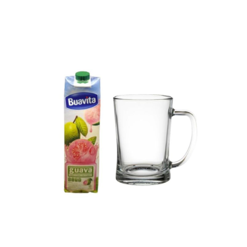 

Buavita Guava Jus Jambu Sumber Vit A Dan Vit C Halal 1000Ml + Gelas 50Cl