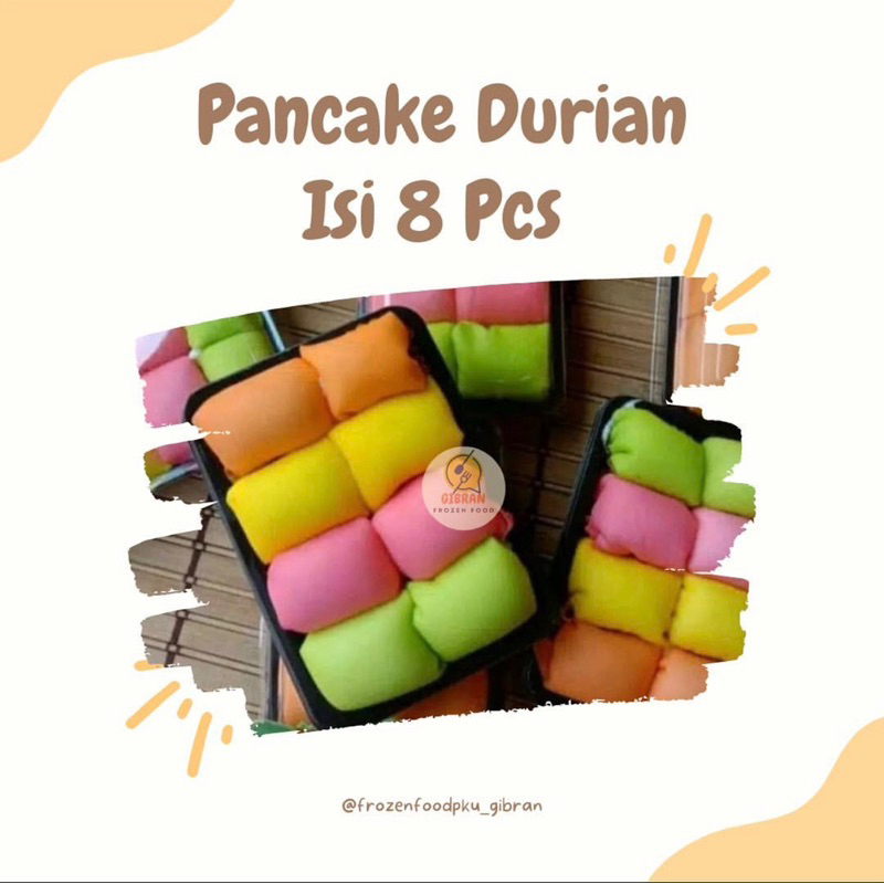 

Pancake Durian Mini Isi 8