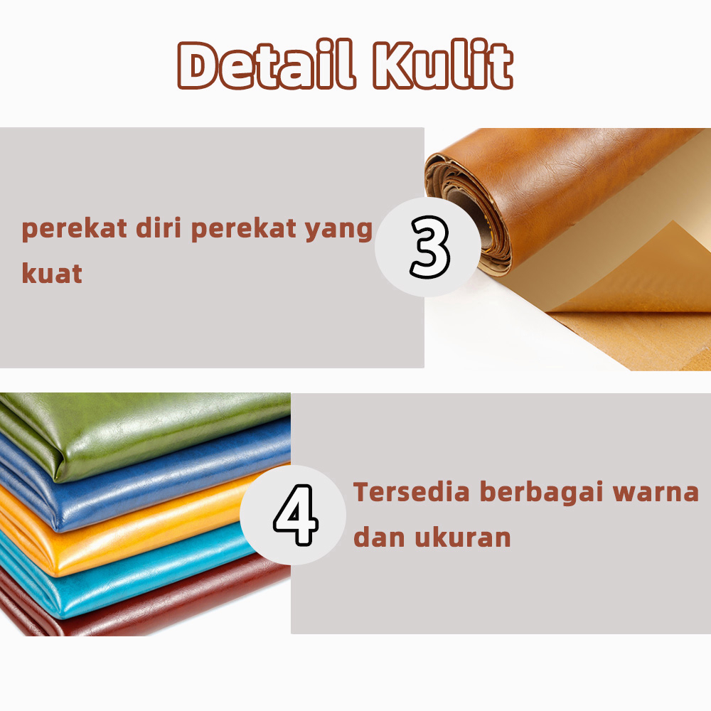 【Kulit Wax】Jual Sticker Kulit PU | Leather Sticker Cover Perbaikan kulit yang rusak/kulit sofa yang terbuat dari kulit/kursi tas yang berlubang/Stiker kulit PU | Shopee Indonesia