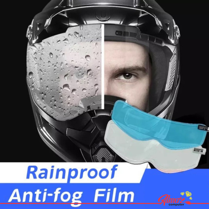 Anti Fog Helm Stiker Anti Air Helm Motor Antifog Anti Air Hujan