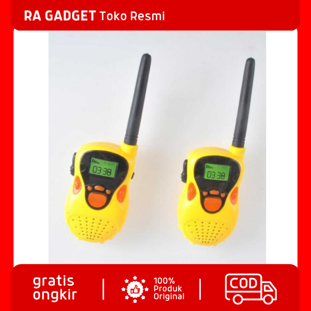 Kids Toys Mini Walkie Talkie Anak jarak jauh 1 Pasang / Ht Handy Talky Walkie Talki Talkie Talky Tal
