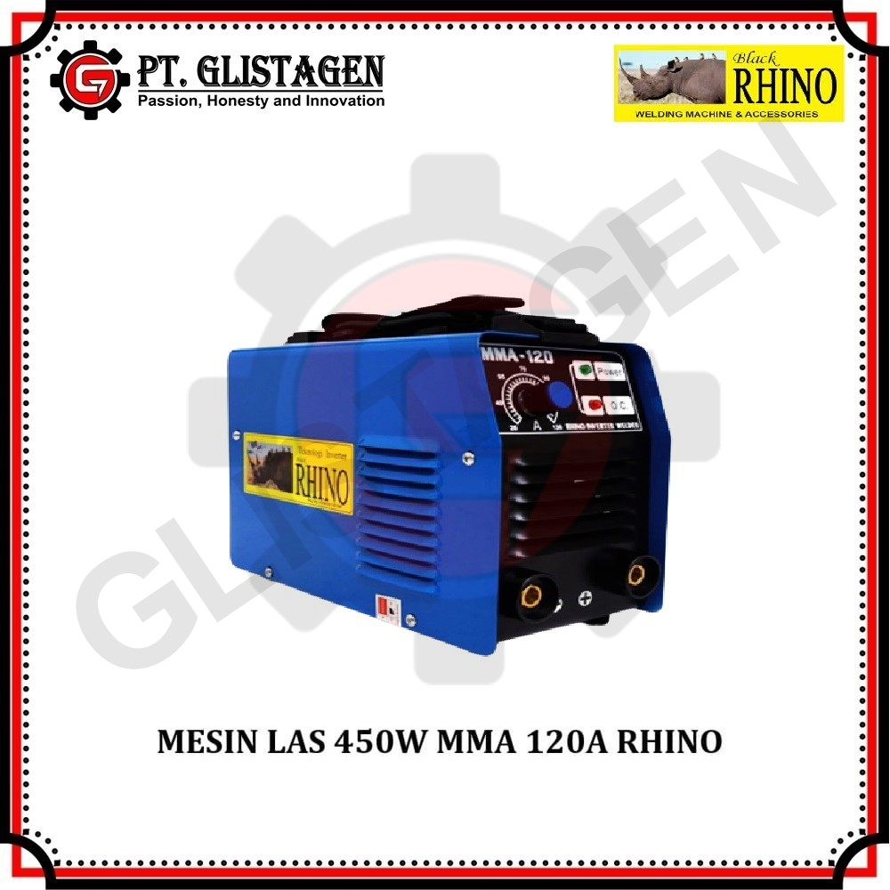 RHINO MMA120 450w 900w Mesin Las Travo Las Trafo Las Listrik Inverter MMA120 450w ++ 900w