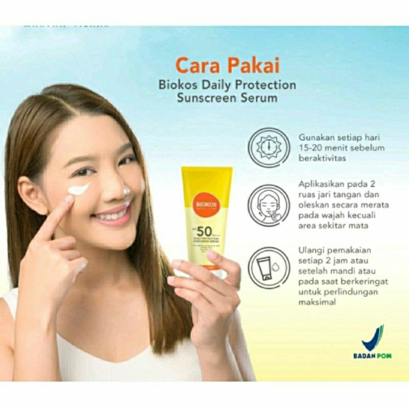 Biokos Daily Protection Sunscreen Serum SPF 50 PA+++