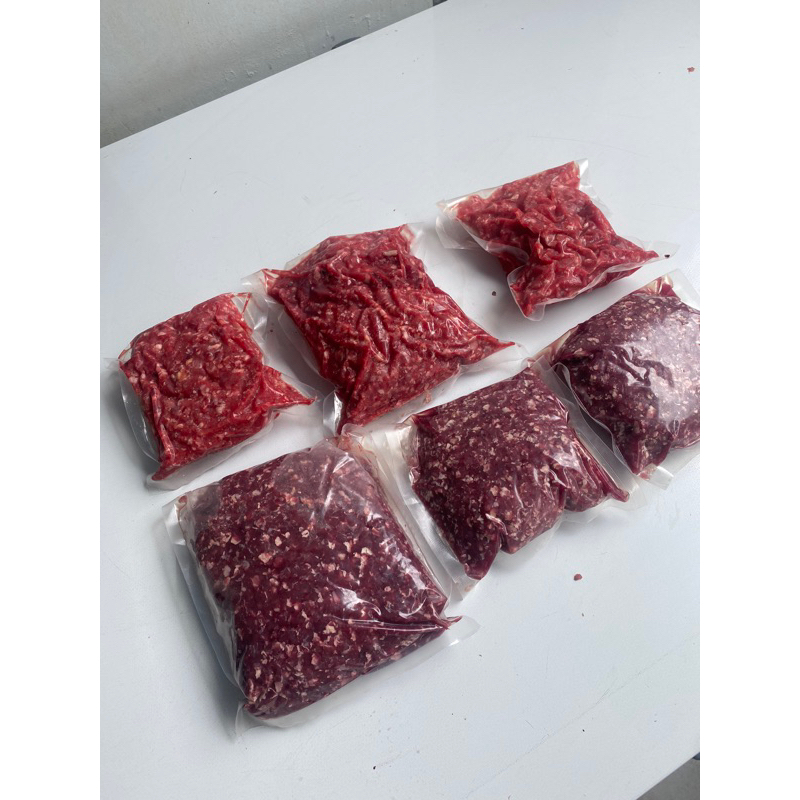 

daging sapi giling fresh/ frozen halal