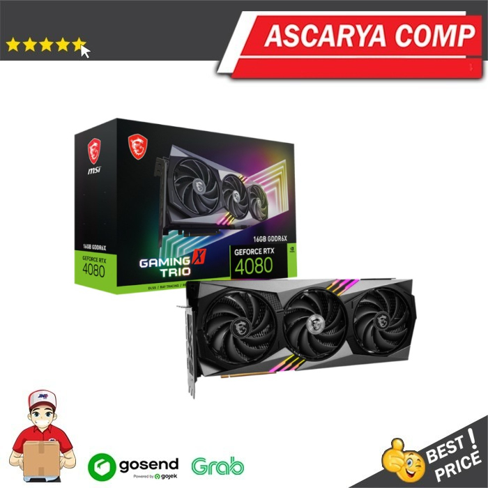 MSI GeForce RTX 4080 GAMING X TRIO 16GB GDDR6X