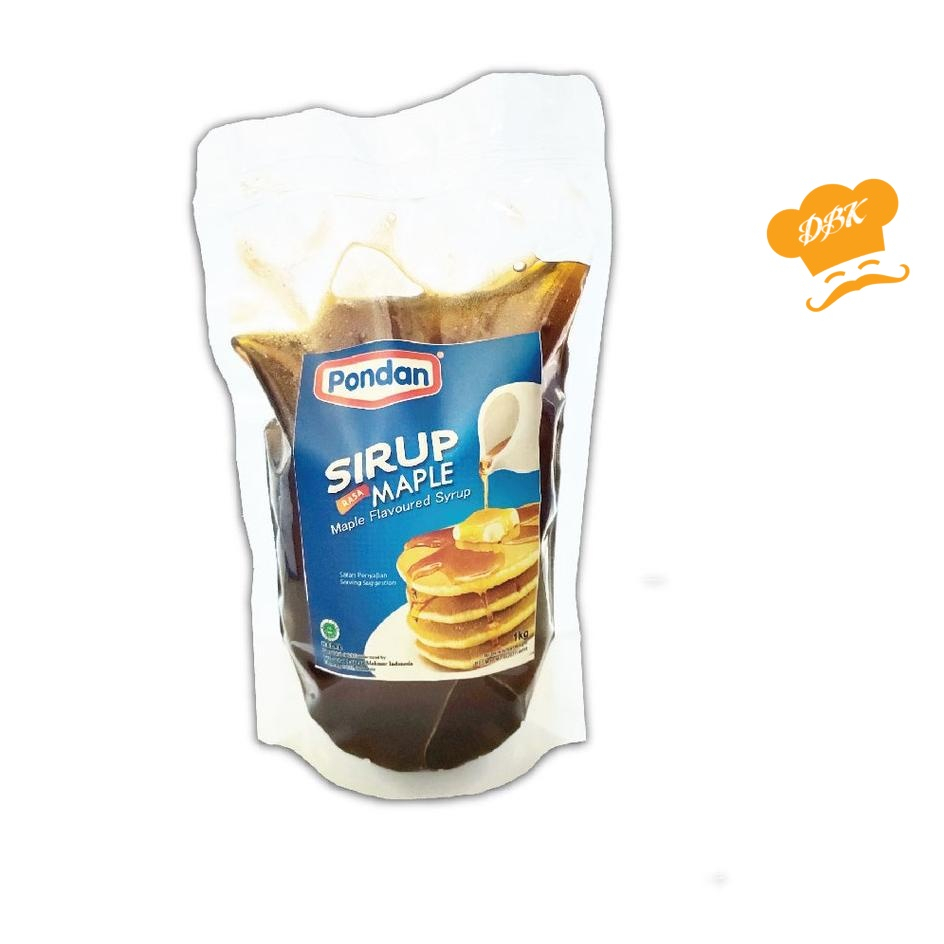 

Pondan Sirup Maple 1Kg syrup pancake