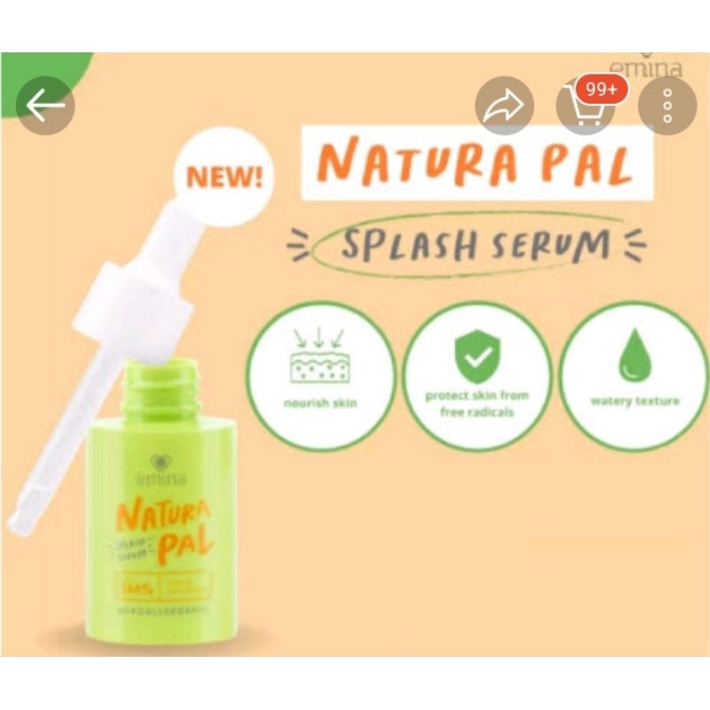 Emina Natura Pal Splash Serum 40ml