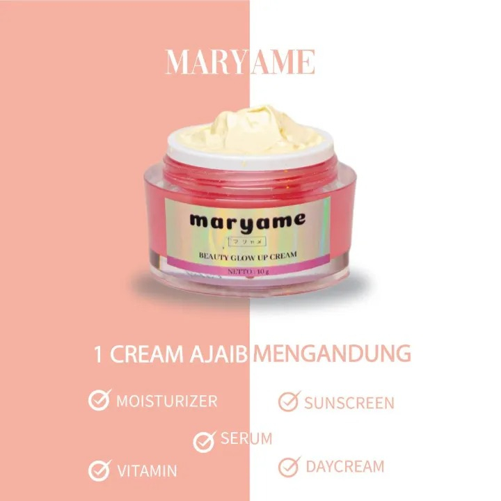 readyCream Ajaib Maryame Beauty Beautee Glow Up Cream
